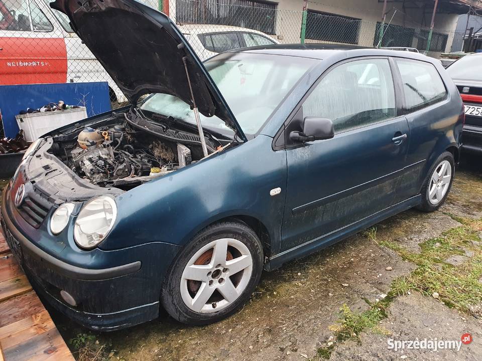Vw Polo 4 IV 9N 12 AZQ Zderzak Lampy Przód