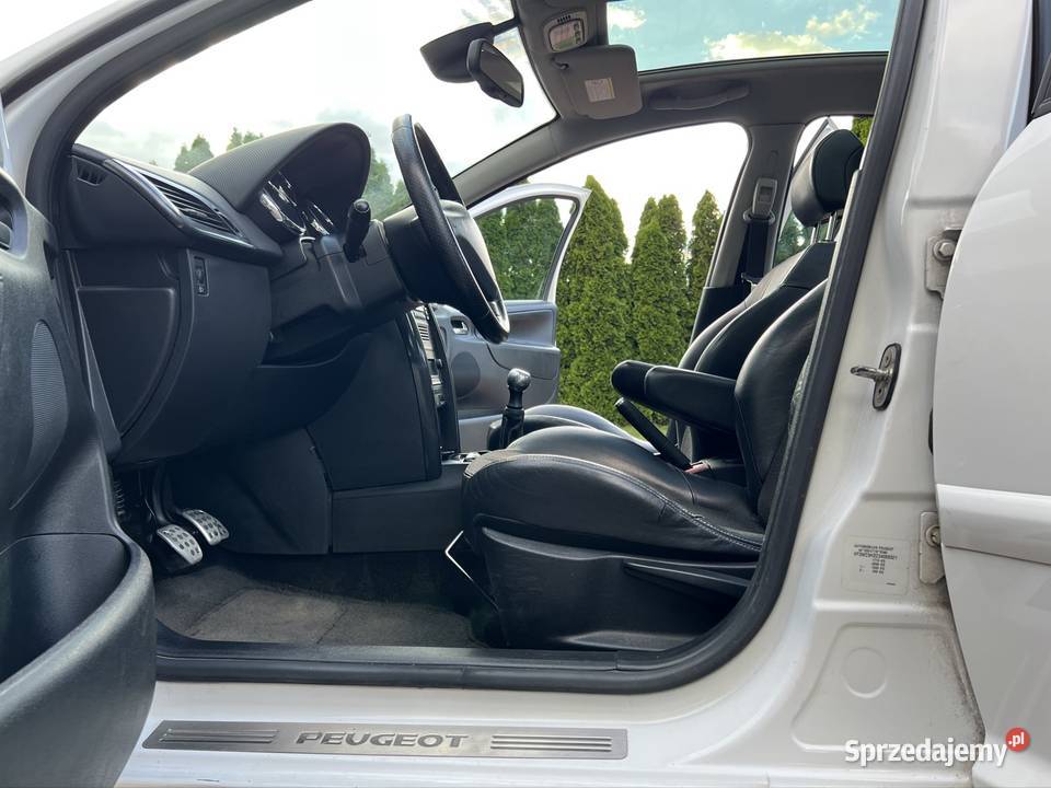 Peugeot 207 16 HDI 110 Panorama Pół Skóry Samochody osobowe