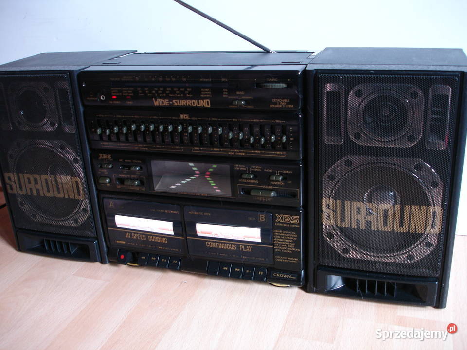 Radiomagnetofon CROWN SZT8905 sprzedam