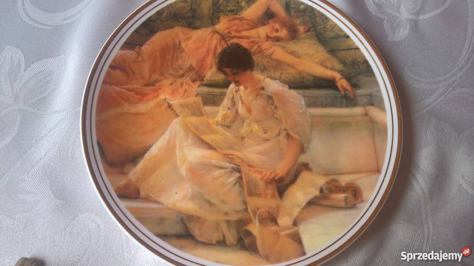 talerz syg 21 srednica do powieszenia Porcelana i szkło Miłobądz