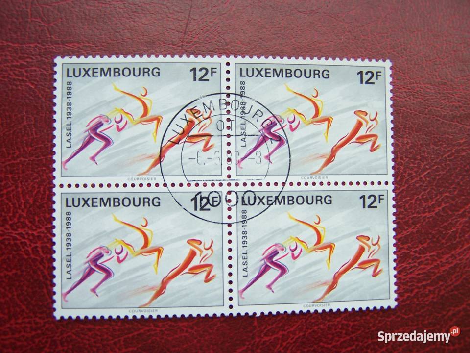 Luksemburg 1988 CTO Mi 1203 Sport Olimpiada Seul Tychy
