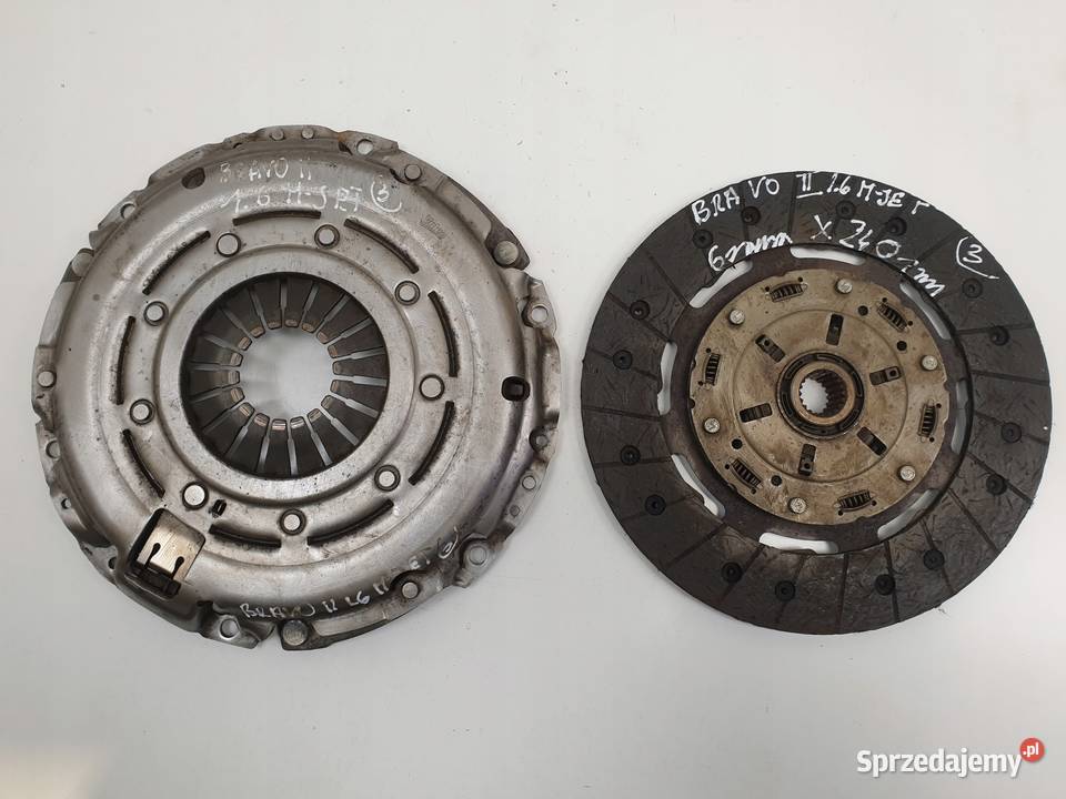 Fiat Grande Punto 16 MJET TARCZA DOCISK sprzęgło Chełm sprzedam