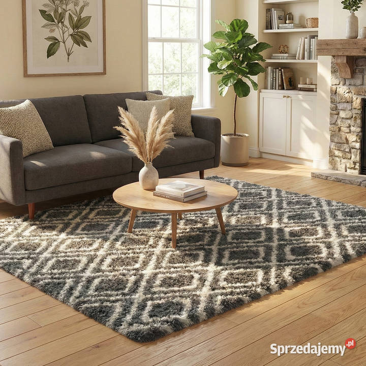Dywan do salonu shaggy DECOR antypoślizgowy Opole sprzedam