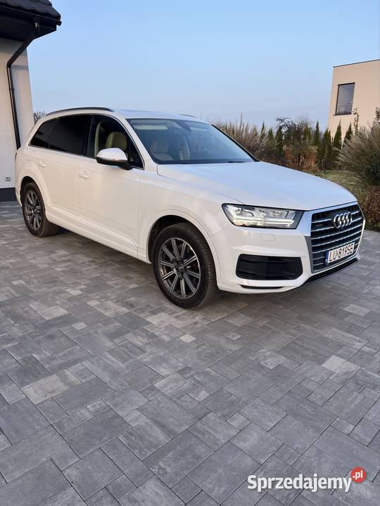 Audi Q7 4M 20 benzyna 300 skórzana tapicerka Q7 Lublin