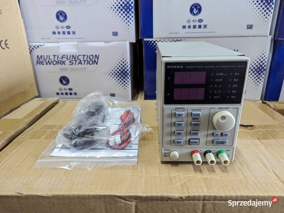 Zasilacz laboratoryjny WEP 305DIV 30V 5A Pozostałe Zawiercie