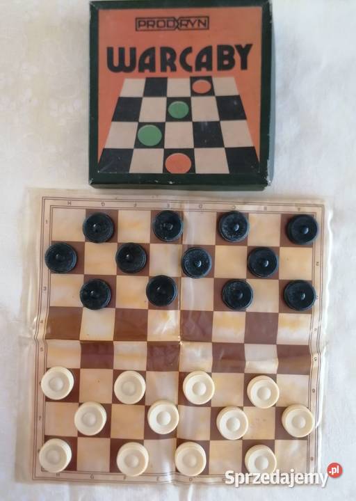 Gra planszowa warcaby firmy PRODRYN Łódź sprzedam
