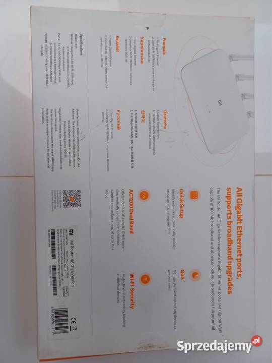 Router Xiaomi MI 4A Giga Elektronika Mielec