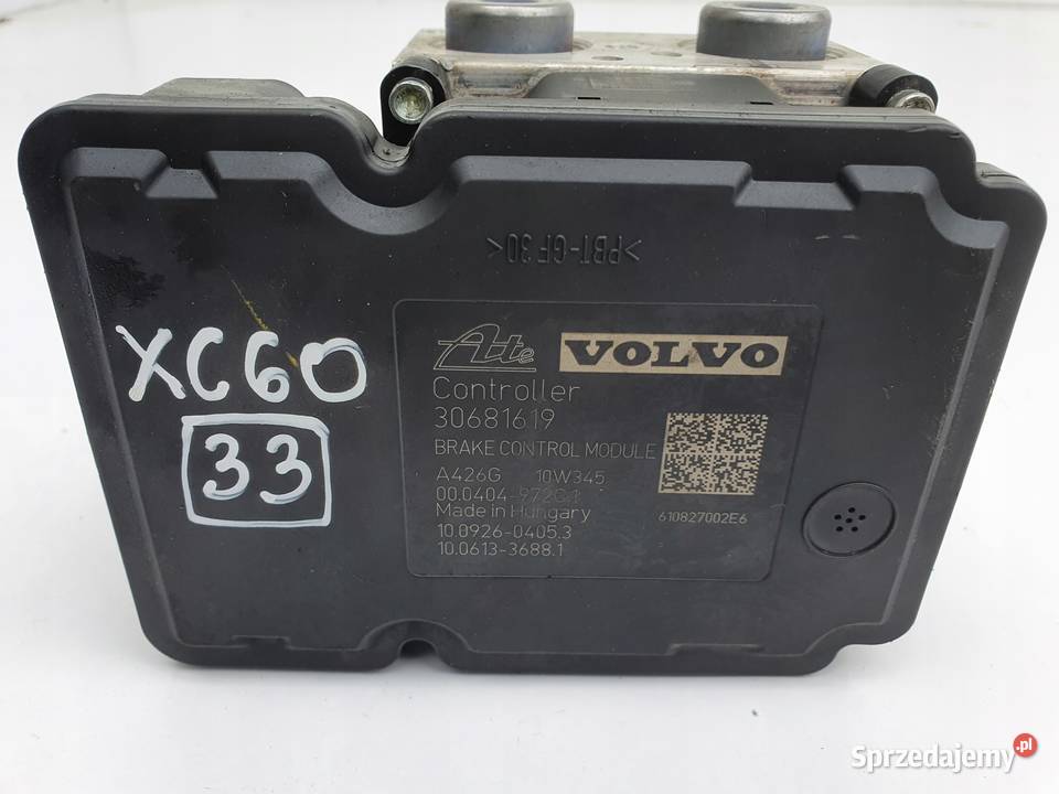Volvo XC60 POMPA ABS Sterownik 30681619 lubelskie Chełm