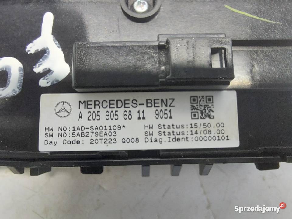 Mercedes EQC 400 W293 PANEL PRZEŁĄCZNIK SZYB dolnośląskie