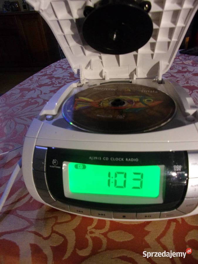 Radio odtwarzacz Philips AJ391505 CD clock mazowieckie Warszawa