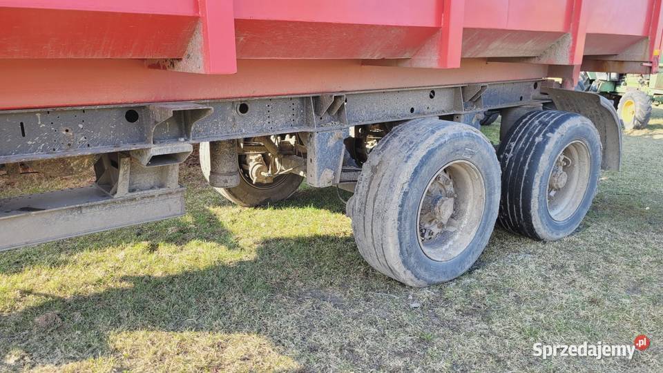 Przyczepa wywrotka na poduszkach powietrznych 12 podkarpackie