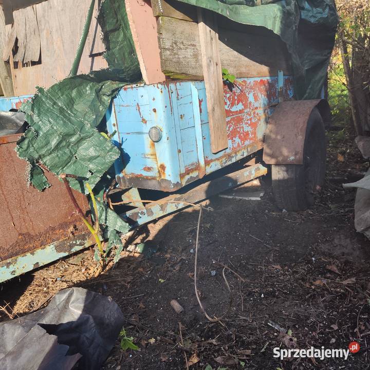 Przyczepa do traktorka dzik ogrodnicza Gliwice