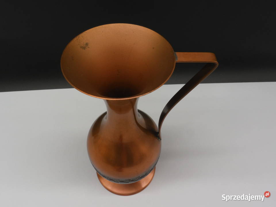 Stylowy Miedziany Wazon Dzban Raszków