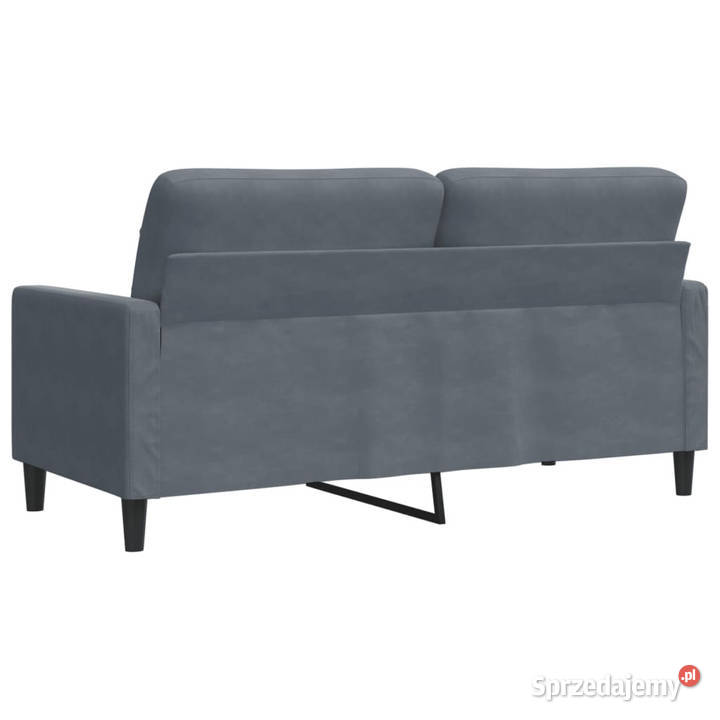 Sofa 2osobowa ciemnoszary 140 tapicerowana mazowieckie Warszawa sprzedam