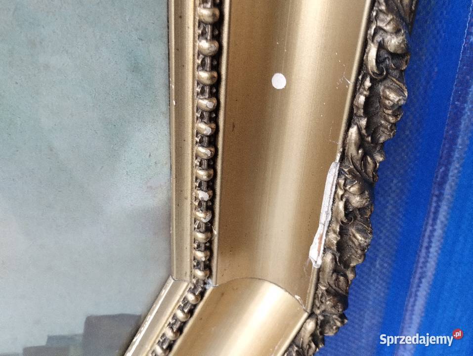 Stary Obraz Religijny Malowany Cieszyn