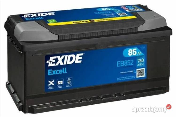 Akumulator Exide Excell 85Ah 760A EN PRAWY PLUS Toruń sprzedam