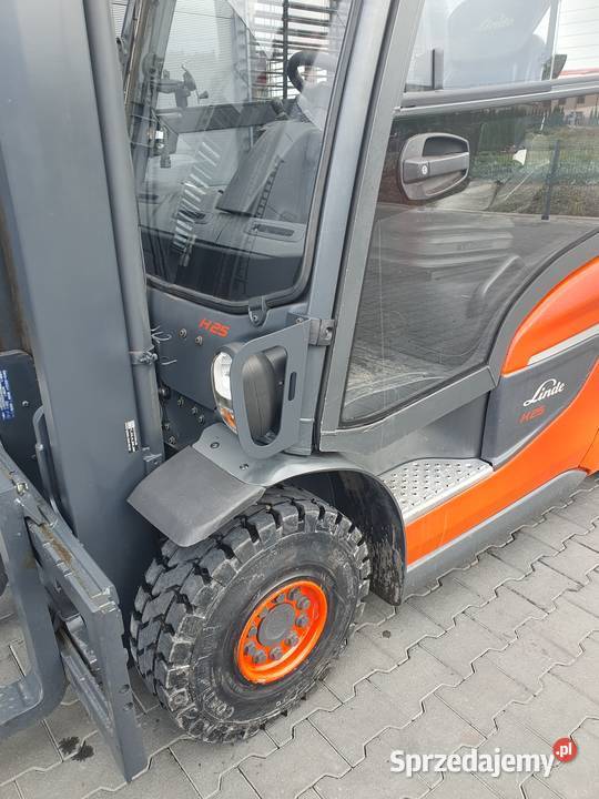 Wózek widłowy Linde H25T 2021r Kabina Przesuw gaz Rudno Górne