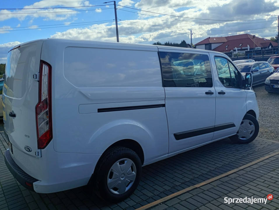 Ford Transit Custom doka 5osobowa longbrygadówka elektryczne szyby Chełm Śląski