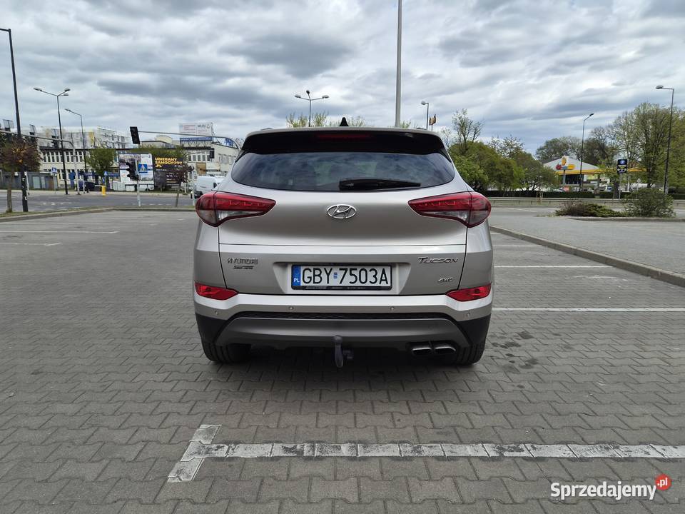Hyundai Tucson III 16 TGDI 4x4 Automat 2016 lubelskie Lublin