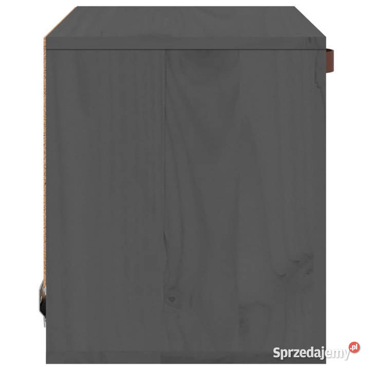 Szafka ścienna szara 40x30x35 lite drewno mazowieckie Warszawa