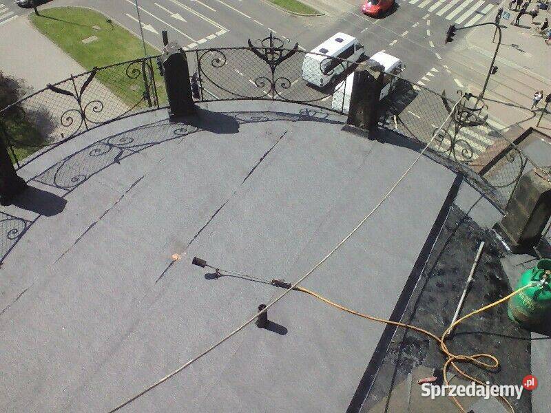 Dachy w papie termozgrzewalnejDekarstwo małopolskie Kraków