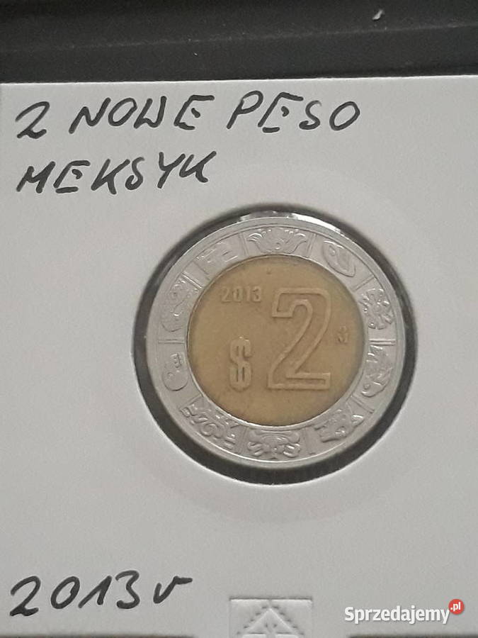 2 Nowe Peso Meksyk 2013 r Konin