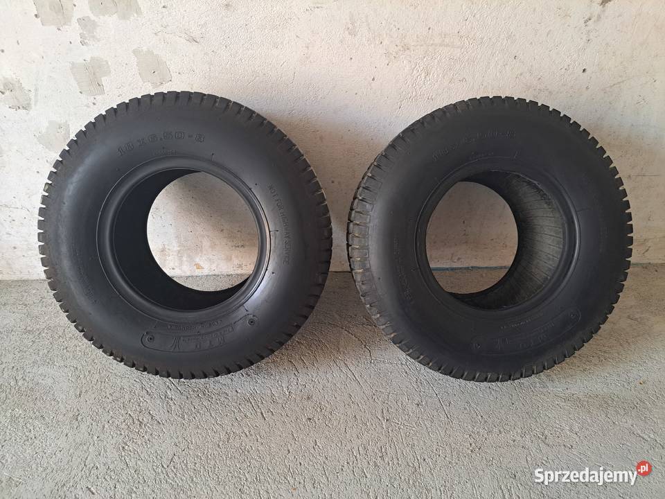Opony do traktorka kosiarki rozmiar 18x6508 2 świętokrzyskie Starachowice sprzedam