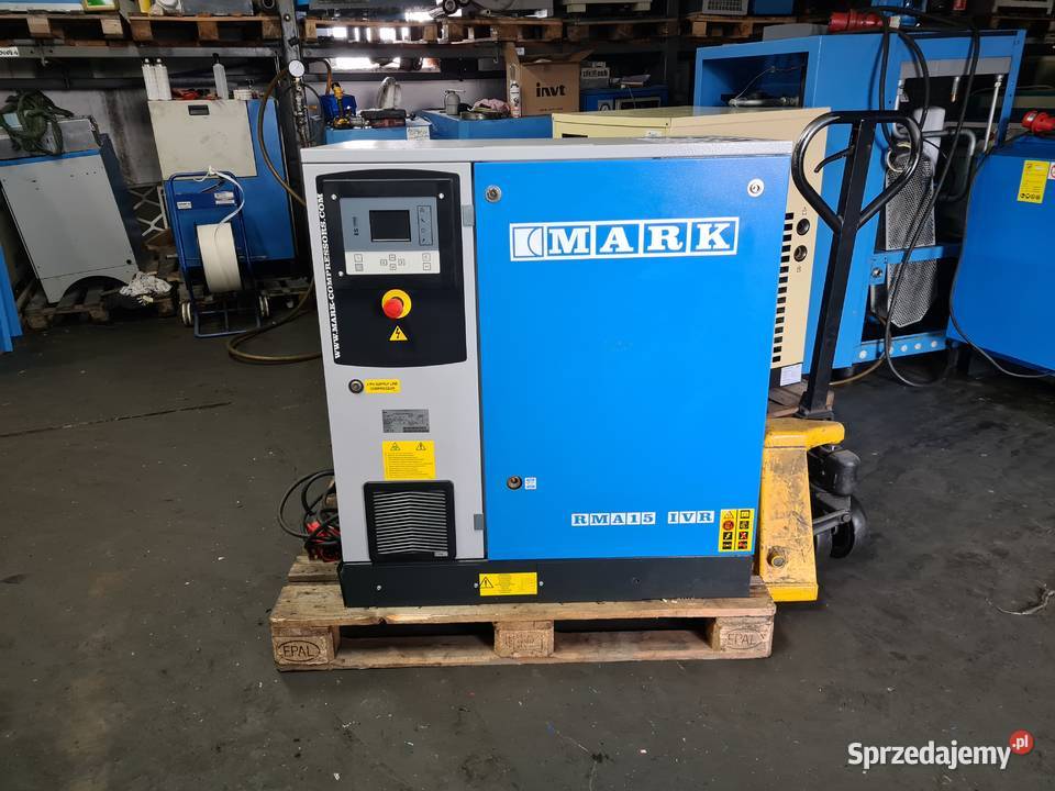 Kompresor śrubowy MARK MSA IVR 15 15 kw Zduny