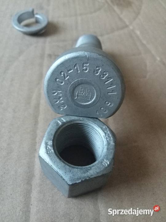 Szpilka koła Pottinger M22x1591mm Pozostałe Części i osprzęt rolniczy Głogów