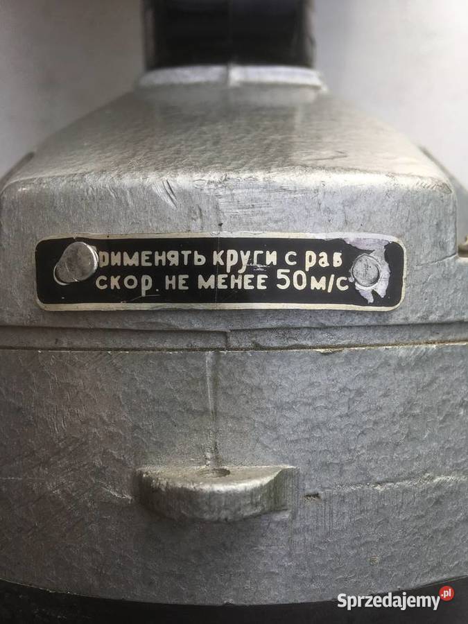 Szlifierka czołowa prosta radziecka