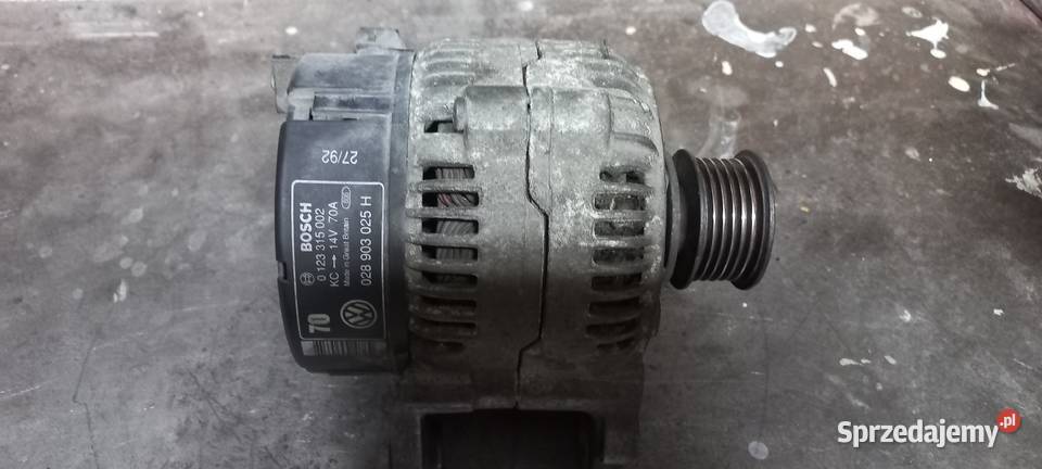 Alternator Bosch 70A Vw Golf3 19 dieselwysyłka Racibórz