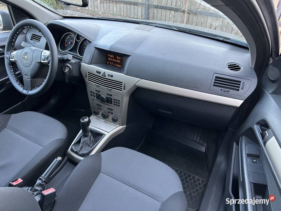 Ładna czarna ASTRA H wersja ECOFLEX wyposażenie CD Ożarów Mazowiecki sprzedam