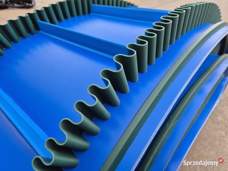 Taśma transportowa PVC PU Gumowa Chevron Mirosławiec