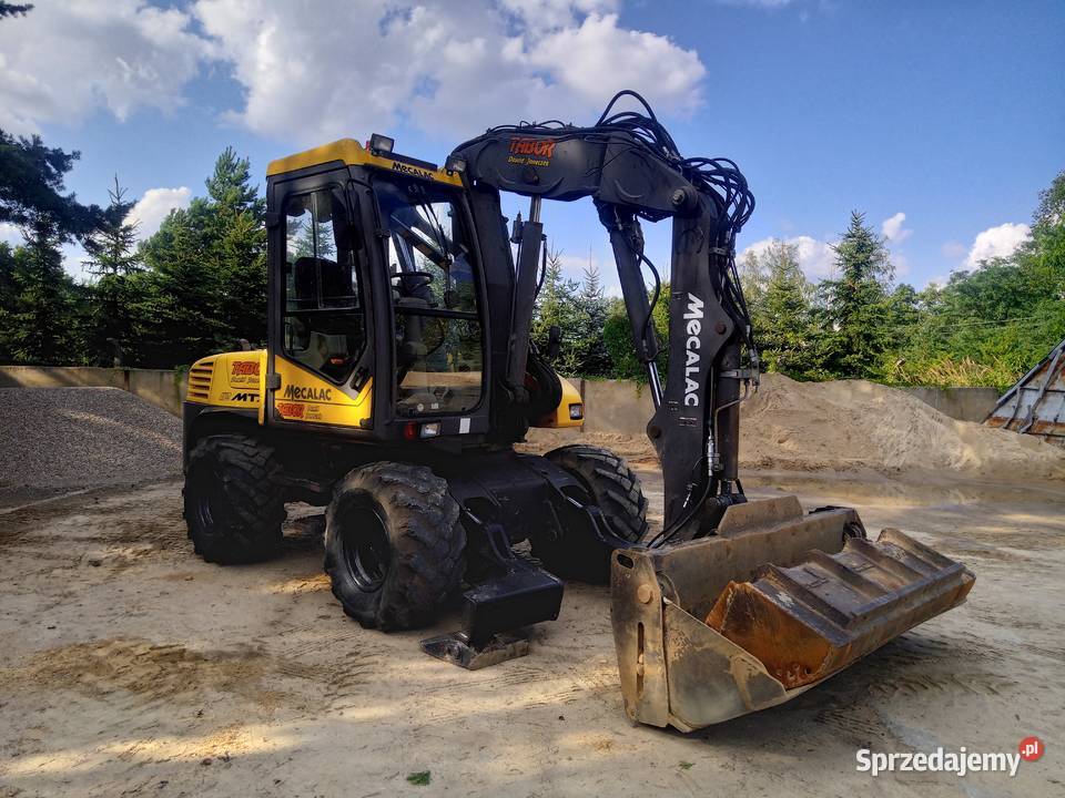 Mecalac MTX 12 MXT 2011r Koparkoładowarka OKAZJA Łask sprzedam