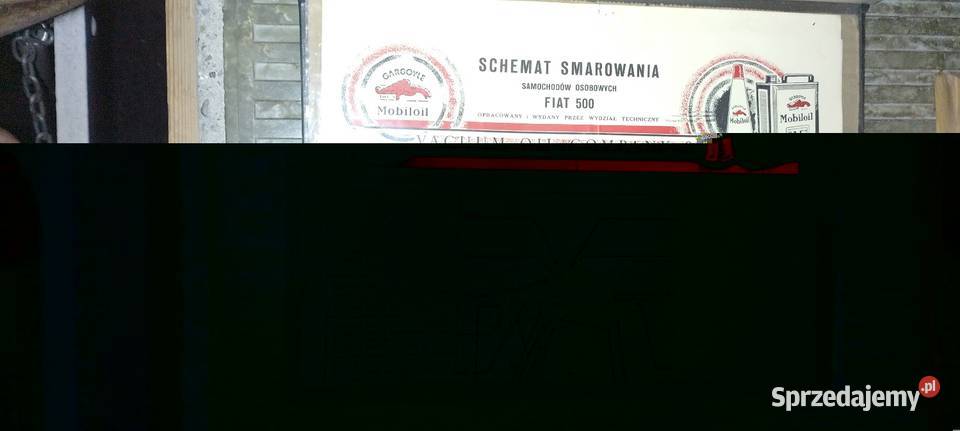 Fiat tablice olejowe hit kolekcjonera Jarosław