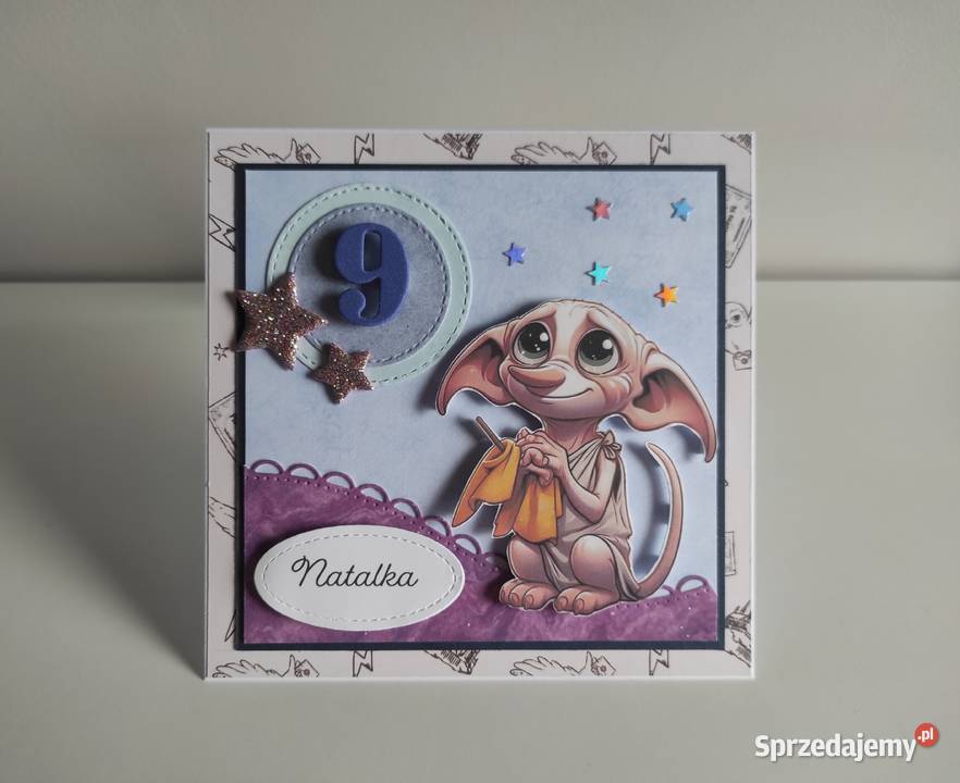 Personalizowana kartka ręcznie robiona na Łódź