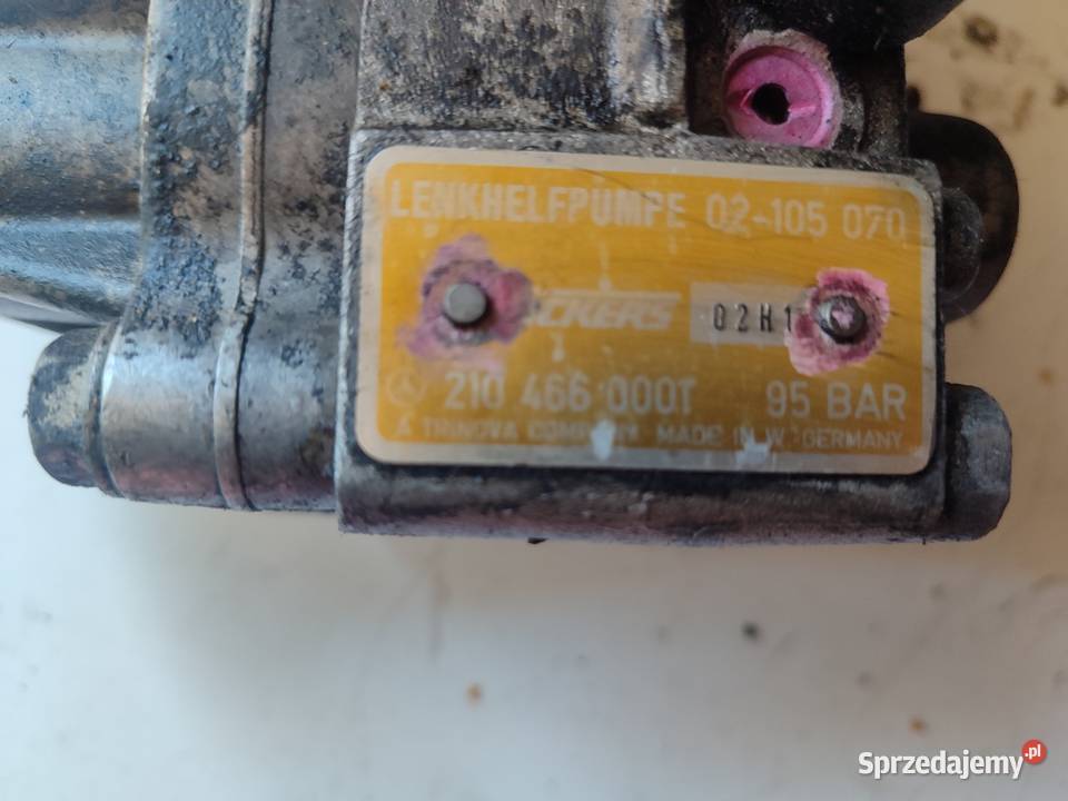 Pompa wspomagania mercedes W124 łódzkie
