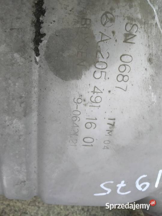 TŁUMIK WYDECH KOŃCOWY LEWY TYŁ 16 CGI sprzedam