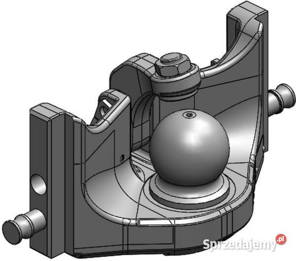 Zaczep kulowy K80 309 mm 05630951A02 Kamionna