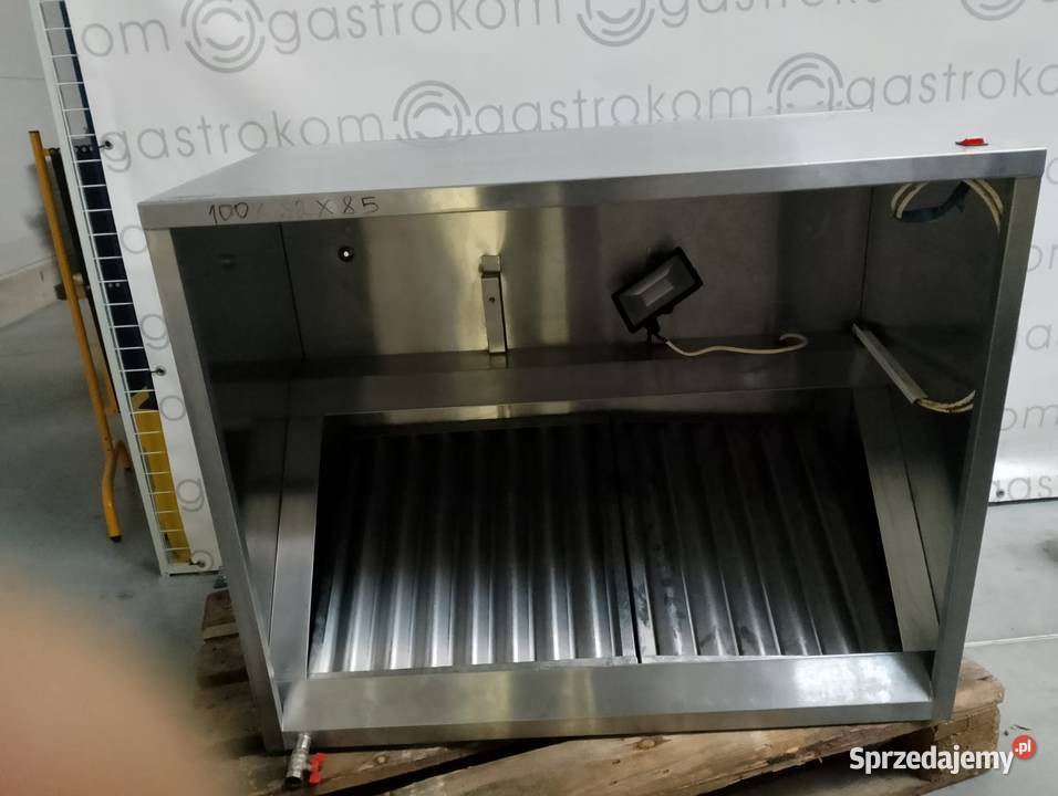 Okap gastronomiczny 100x82 przyścienny Wrocław