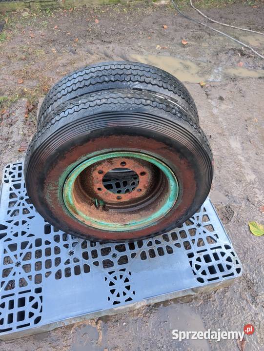 2x koła 700 R16 Vredestein Koła do przyczepy Opony rolnicze Wąbrzeźno