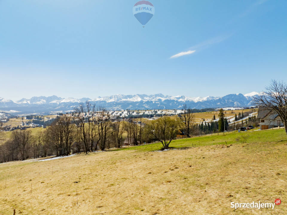 DZIAŁKA BUDOWLANA SIEROCKIE WIDOK NA TATRY