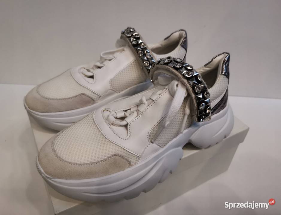 37 TWINSET MY TWIN Damskie eleganckie sneakersy 23.3cm śląskie Szczerbice