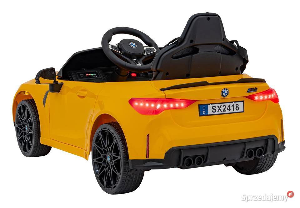 Pojazd BMW M4 Żółty Łopuszno