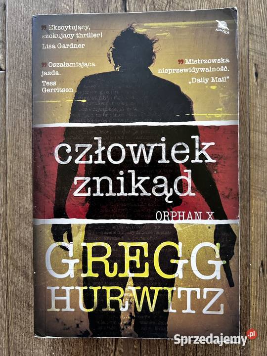 Człowiek znikąd Greg Hurwitz Wyszków