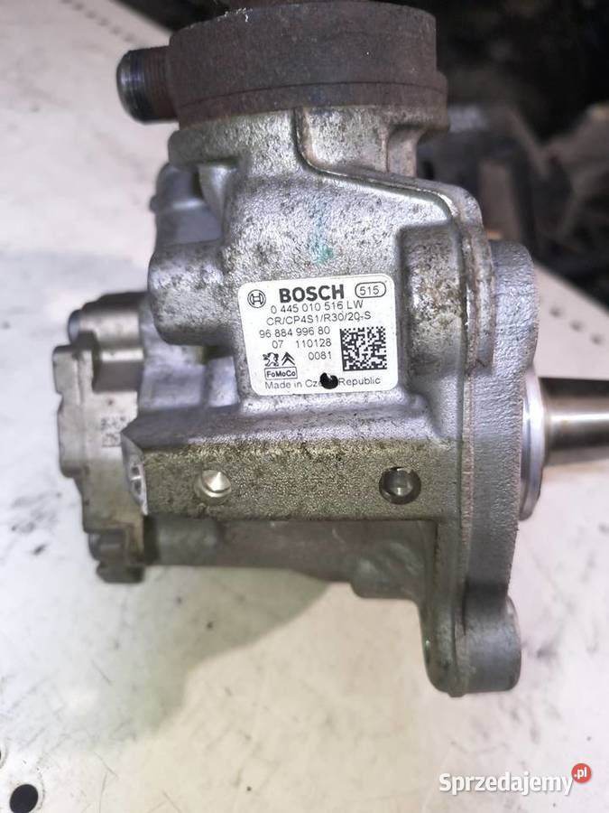 Pompa Wtryskowa Bosch 16 HDi TDCi C4 Berlingo Rok produkcji 2013