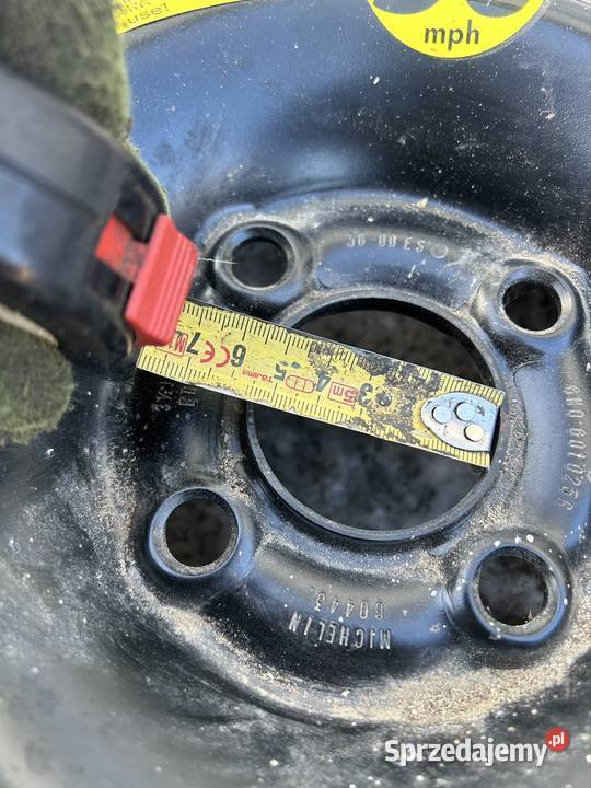 Koło dojazdowe vw r14 4x100 dolnośląskie Świebodzice