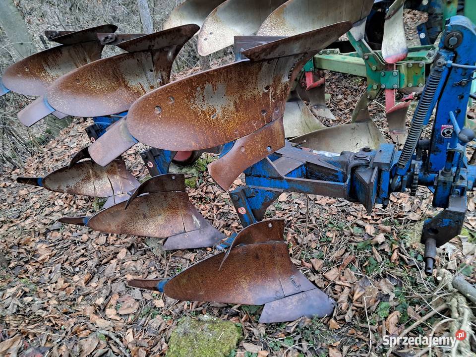 Pług obrotowy Rabewerk 3 skibowy hydrauliczny małopolskie Mszana Dolna