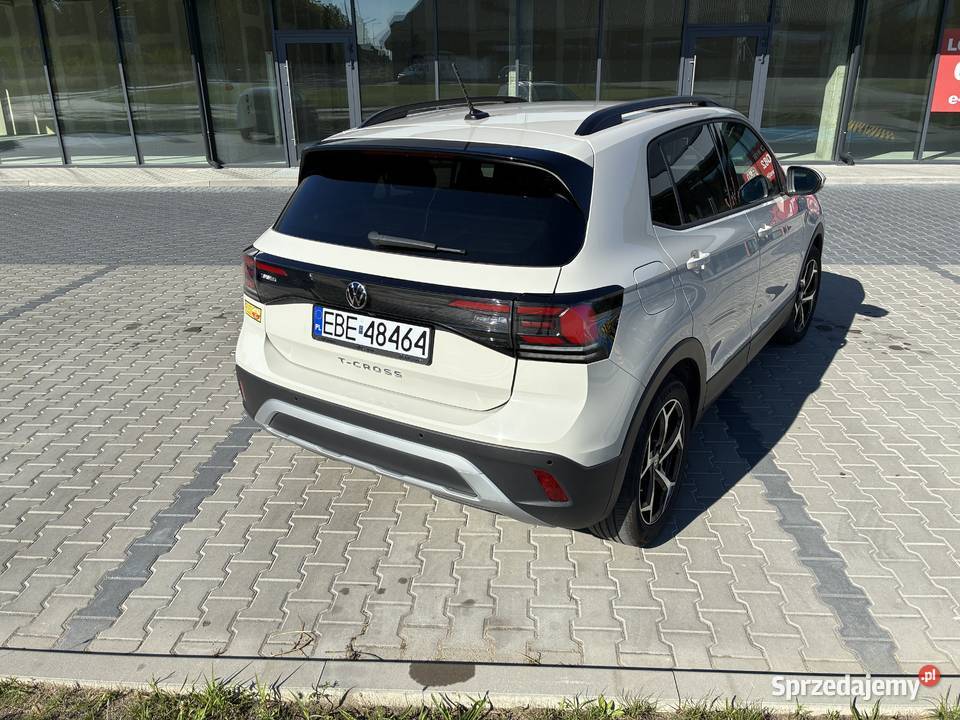 Volkswagen Tcross 10 116 pierwszego właściciela nieuszkodzony Bełchatów sprzedam