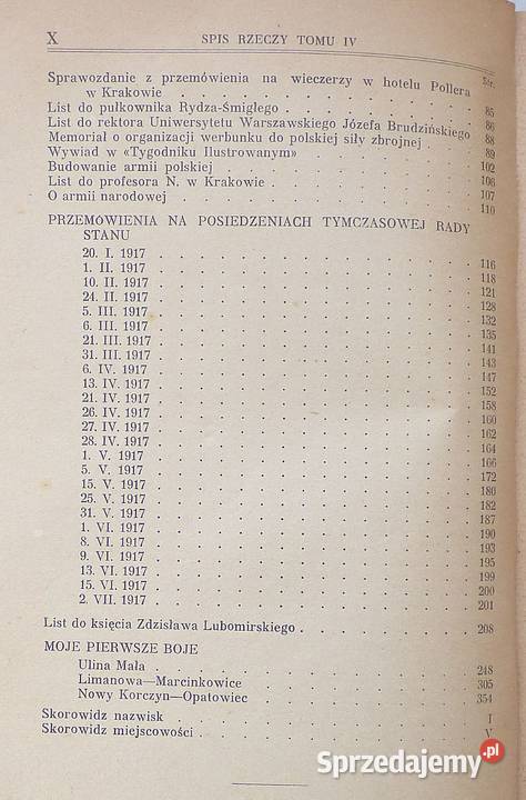 H Piłsudski Pisma zbiorowe tom 4 Warszawa